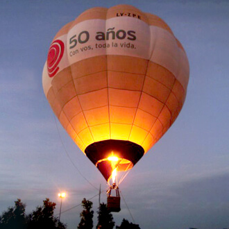 Globo Aerostático con Publicidad