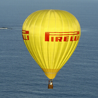 Globo Aerostático Publicidad Pirelli