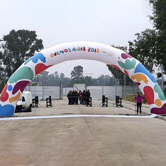 Arco Inflable Olimpiadas Buenos Aires 1200